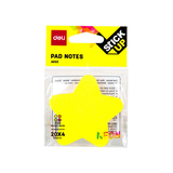 Deli A03202 Assorted Shape Sticky Notes 76x76mm Fluorescent Paper - Retail Maharaj