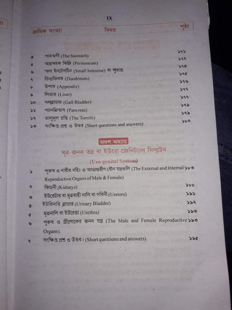 Ottadhunik Anatomy Shikha Bengali Medical (Bengali Version) - Retail Maharaj