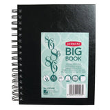 Derwent Big Book Wire Bound Hardback Sketchbook 110 GSM - Retail Maharaj