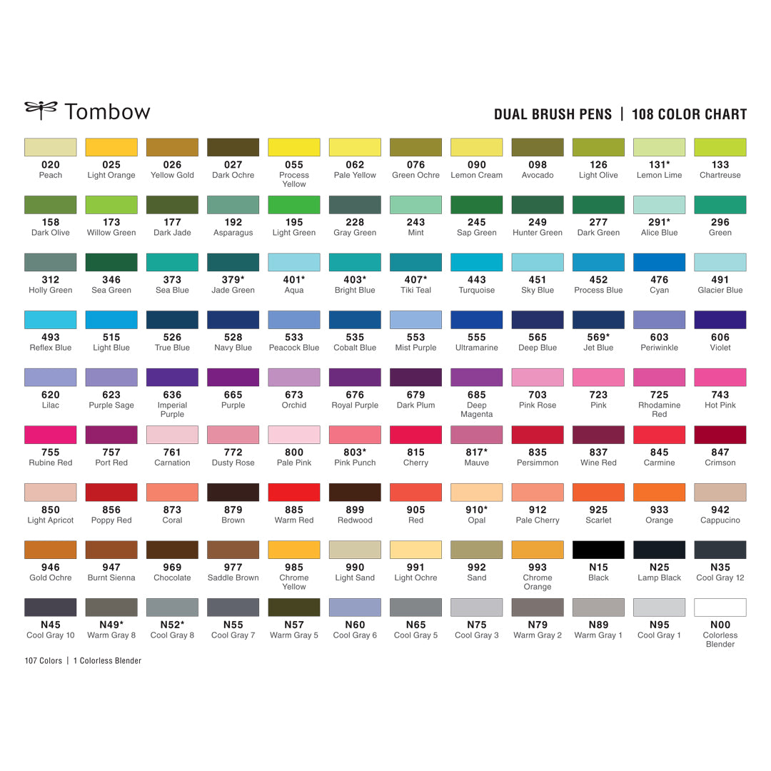 Tombow ABT Dual Tip Brush Pen – Individual Colours (Open Stock) - Retail Maharaj