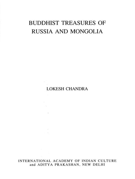 Buddhist Treasures of Russia & Mongolia - Retail Maharaj