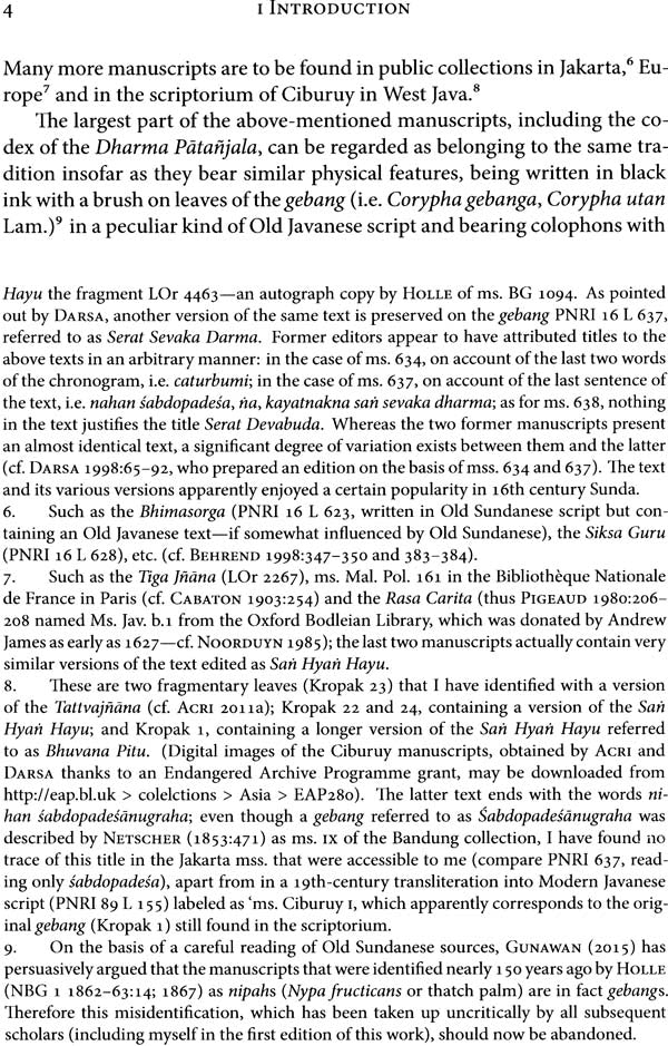 Dharma Patanjala - A Saiva Scripture from Ancient Java (Studied in the Light of Related Old Javanese and Sanskrit Texts) - Retail Maharaj