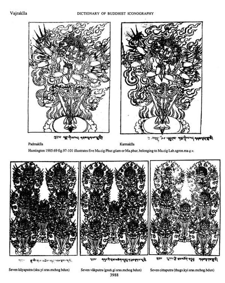 Dictionary of Buddhist Iconography (Ubai-shin-Vajrakulodbhava) Volume-13 - Retail Maharaj