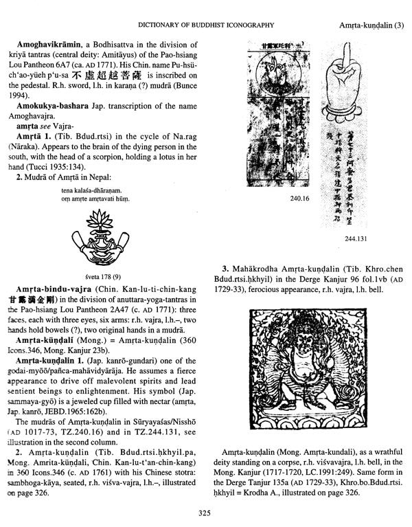 Dictionary of Buddhist Iconography: Volume-2 (Amoghavikramin - Bzod.par.smra.ba.can) - Retail Maharaj