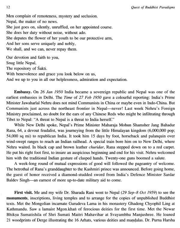 Quest of Buddhist Paradigms- In Nepal, Tibet, Mongolia, China and Japan - Retail Maharaj