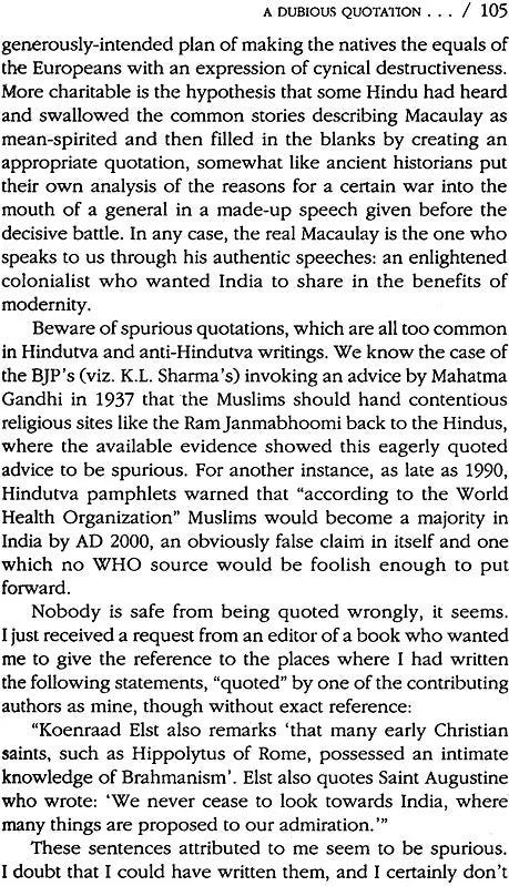 The Argumentative Hindu (Essays by a Non-Affiliated Orientalist) - Retail Maharaj