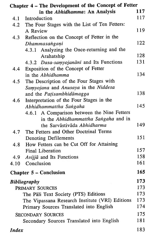 The Notion of Fetter in Early Buddhism - Retail Maharaj