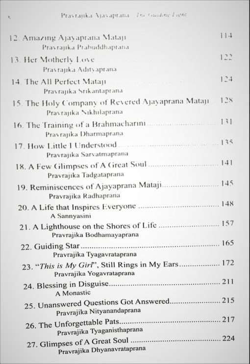 Pravrajika Ajayaprana – The Guiding Light (Reminiscences of Monastics & Devotees) - Retail Maharaj