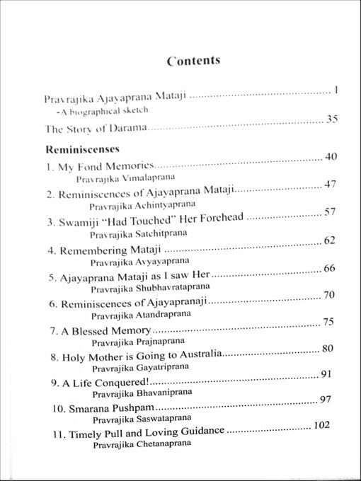 Pravrajika Ajayaprana – The Guiding Light (Reminiscences of Monastics & Devotees) - Retail Maharaj