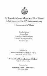 Sri Ramakrishna’s Ideas and Our Times: A Retrospect on His 175th Birth Anniversary - Retail Maharaj
