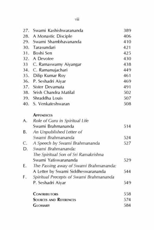 Swami Brahmananda As We Saw Him: Reminiscences of Monastic and Lay Devotees - Retail Maharaj