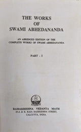 The Works of Swami Abhedananda: Abridged Edition (2 Vol. Set) - Retail Maharaj