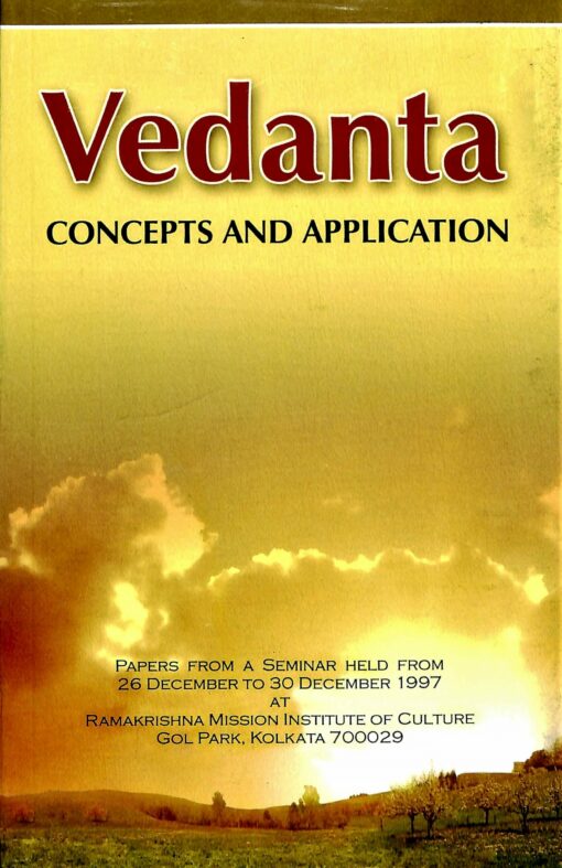 Vedanta: Concepts and Application - Retail Maharaj