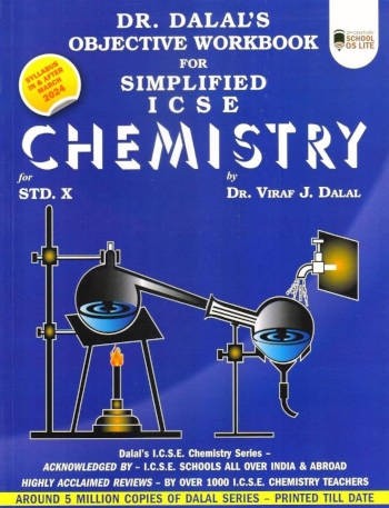 Dalal ICSE Chemistry Series : Objective Workbook For Simplified ICSE Chemistry for Class 10 (Latest Edition) - Retail Maharaj