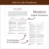 Almond Books ICSE Class 9 & 10 Julius Caesar Text With Paraphrase English Literature - Retail Maharaj