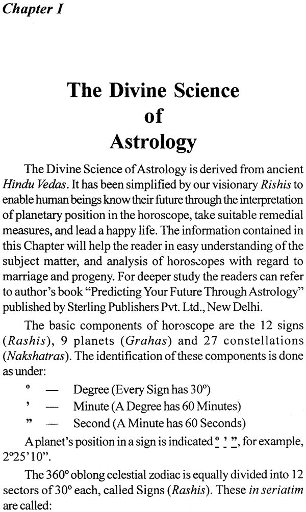 Marriage and Progeny - An Astrological Analysis [English] By Sita Ram Singh - Retail Maharaj