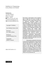 Handbook On C Programming A Practical Approach (English Version)