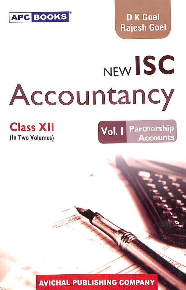 Isc Accountancy Class 12 Set Of 2 Vols Partnership Accounts - Retail Maharaj