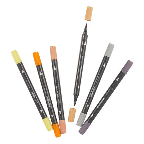 Sonnet Aquamarkers Double Sided Watercolor Brush Marker - Retail Maharaj
