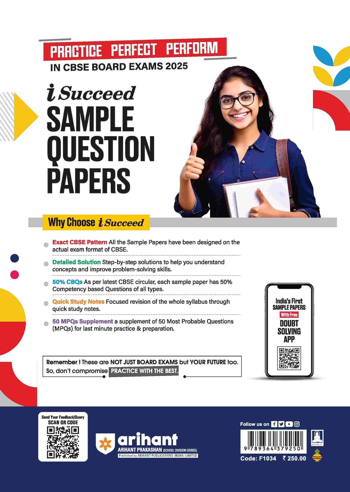 i-Succeed CBSE Mathematics (Standard) Class 10th | 15 Sample Question Papers | For CBSE Exams 2025 - Retail Maharaj