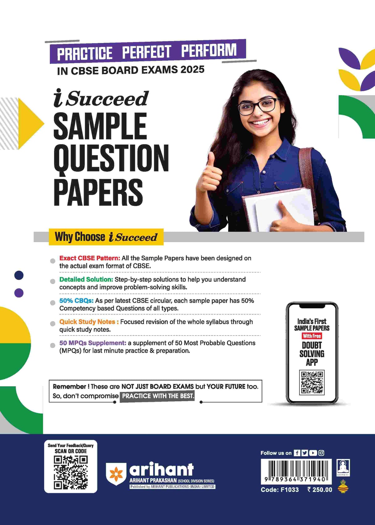 i-Succeed CBSE Science Class 10th | 15 Sample Question Papers | For CBSE Exams 2025 - Retail Maharaj