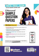 i-Succeed ISC English Languge (Paper 1) Class 12th | 10 Sample Question Papers | For ISC Exams 2025 - Retail Maharaj