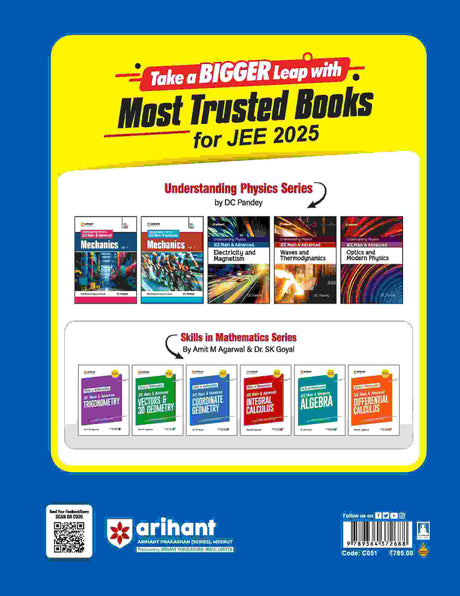 IIT JEE Physics | 47 Years Chapterwise Topicwise Solved Papers (2024-1978) | For JEE Main and Advanced 2025 - Retail Maharaj