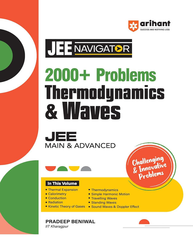 Navigator Series 2000+ Problems JEE Main & Advanced Thermodynamics & Waves - Retail Maharaj