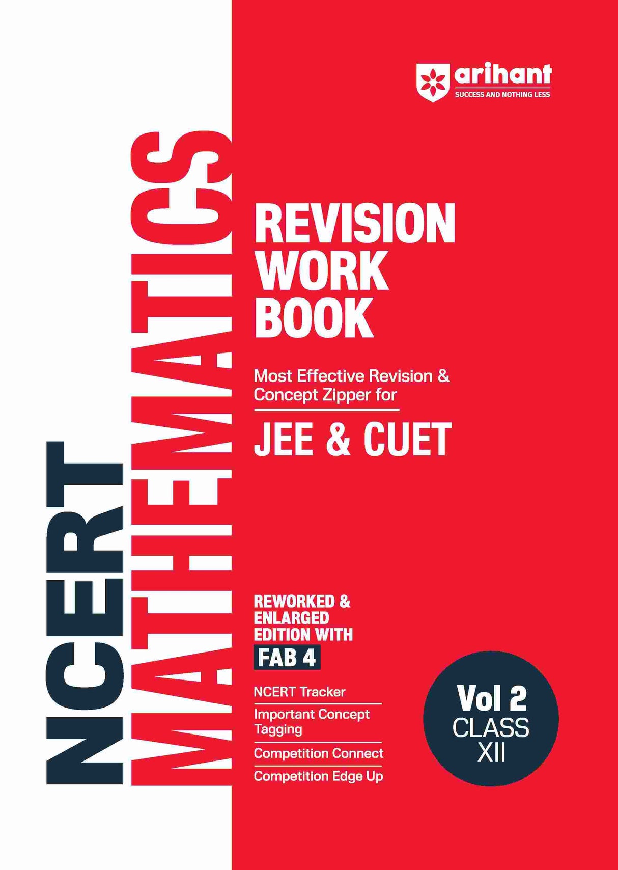 NCERT Revision Workbook Mathematics Vol. 2 (Class XII) for JEE & CUET - Retail Maharaj