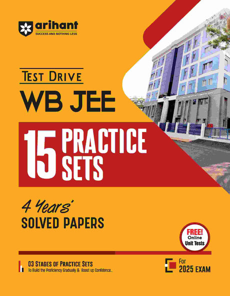Test Drive WB JEE 15 Practice Sets 4 Years' Solved Papers - Retail Maharaj