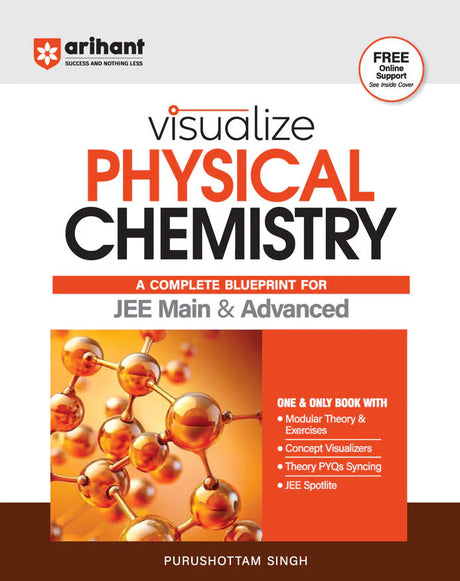 Visualize Physical Chemistry For JEE Main & Advanced by Purushottam Singh | New Edition | Free Online Support - Retail Maharaj