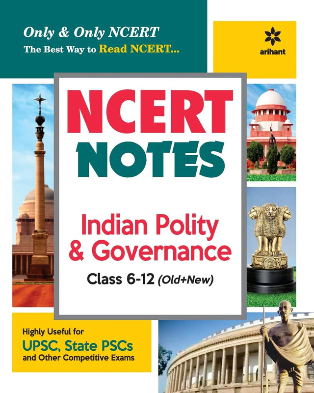 NCERT Notes Indian Polity & Governance Class 6-12 (Old+New) For UPSC , State PSC And Other Competitive Exams - Retail Maharaj