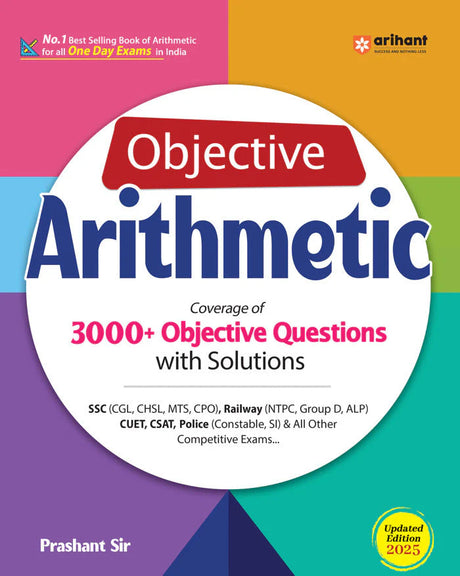 Objective Arithmetic 3000 + Question 2025| English Medium - Retail Maharaj