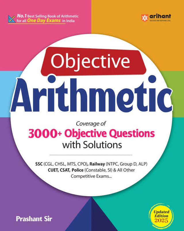 Objective Arithmetic 3000 + Question 2025| English Medium - Retail Maharaj