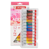 Royal Talens Art Creation Acrylic Colour Set of 12 and 24 for Artists and Hobby Painters - Retail Maharaj