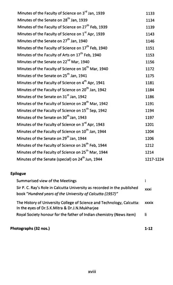 P.C. Ray and The University of Calcutta