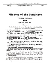 P.C. Ray and The University of Calcutta