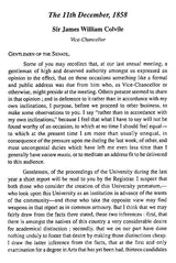 Convocation Address (1858 - 1906)