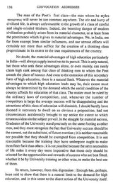 Convocation Address (1858 - 1906)