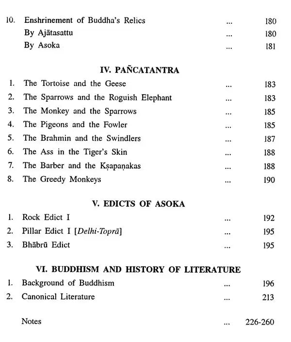 B. A. Pali Selections (Part-1 Prose)
