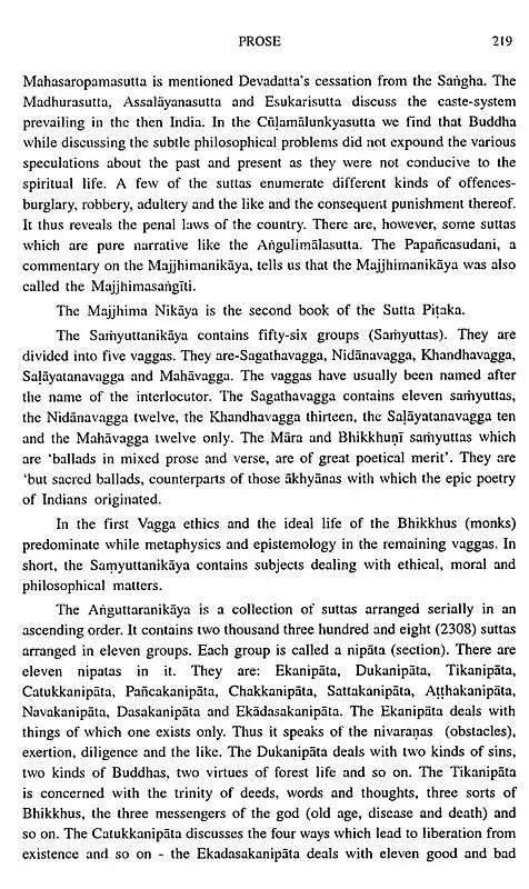 B. A. Pali Selections (Part-1 Prose)