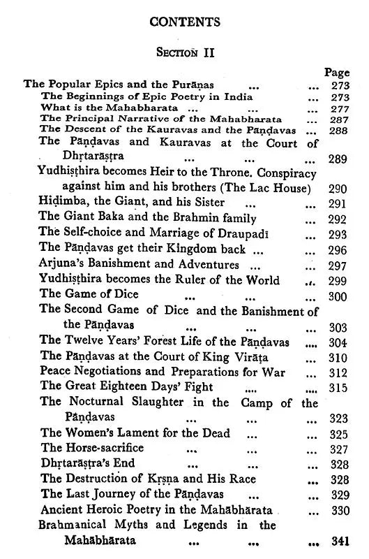 A History of Indian Literature Vol- I Part - II (An Old and Rare Book)