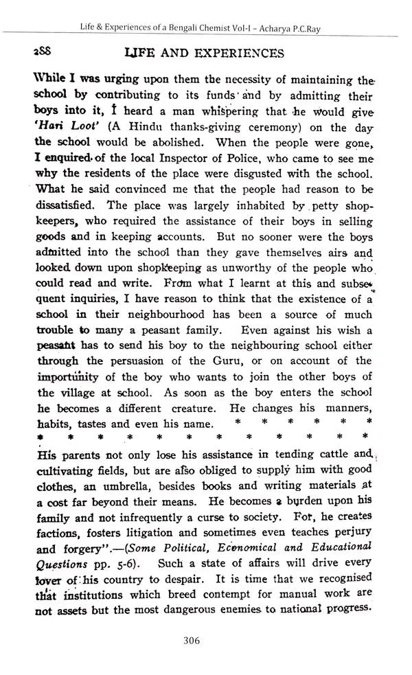 Acharya Prafulla Chandra Ray (A Collection of Writings Volume- IV)