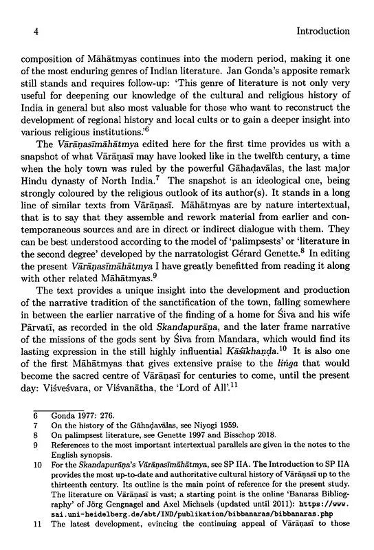 The Varanasi Mahatmya of The Bhairavapradurbhava (A Twelfth-Century Glorification of Varanasi) - Retail Maharaj