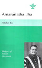 Makers of Indian Literature- Amaranatha Jha - Retail Maharaj
