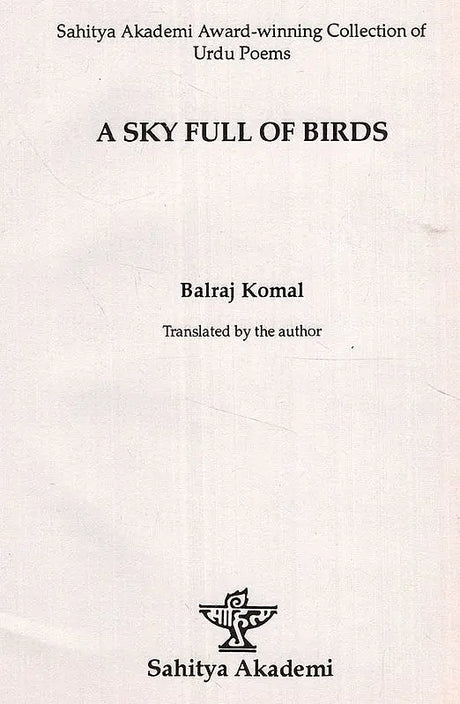 A Sky Full of Birds- Sahitya Akademi Award-Winning Collection of Urdu Poems (An Old and Rare Book) - Retail Maharaj