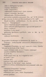 A Middle Indo-Aryan Reader in Volume 2: Notes (An Old and Rare Book)