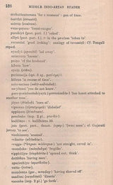 A Middle Indo-Aryan Reader in Volume 2: Notes (An Old and Rare Book)