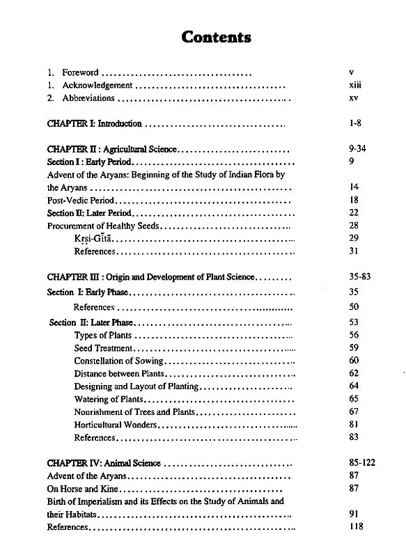 Animal Science and Plant Science in Ancient India & Her Conservation Ethics - Retail Maharaj