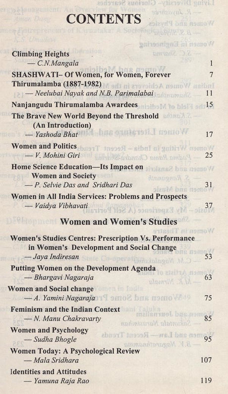 Beyond the Threshold- Indian Women on the Move (An Old and Rare Book) - Retail Maharaj